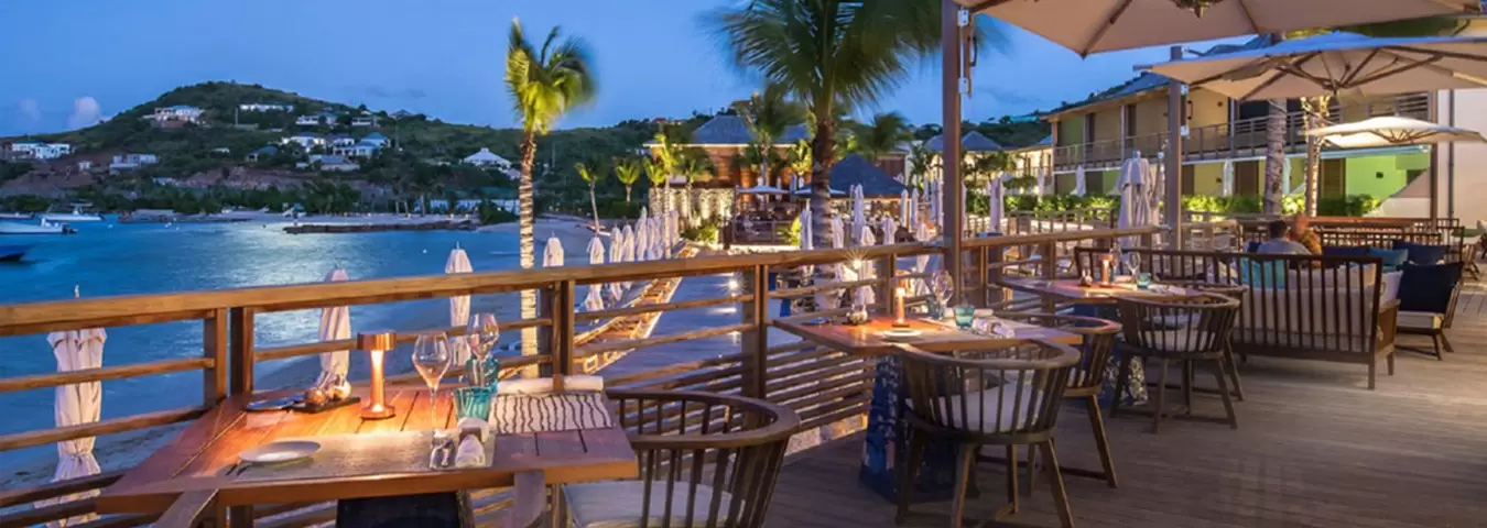 Aux Amis Restaurant St Barts Gourmet Gastronomy at Le Barth